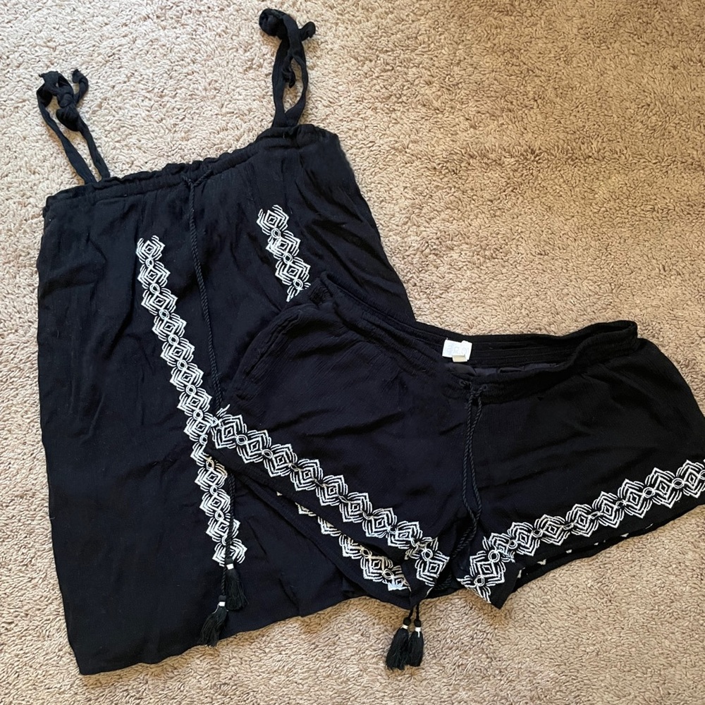 Maternity Shorts/tank set